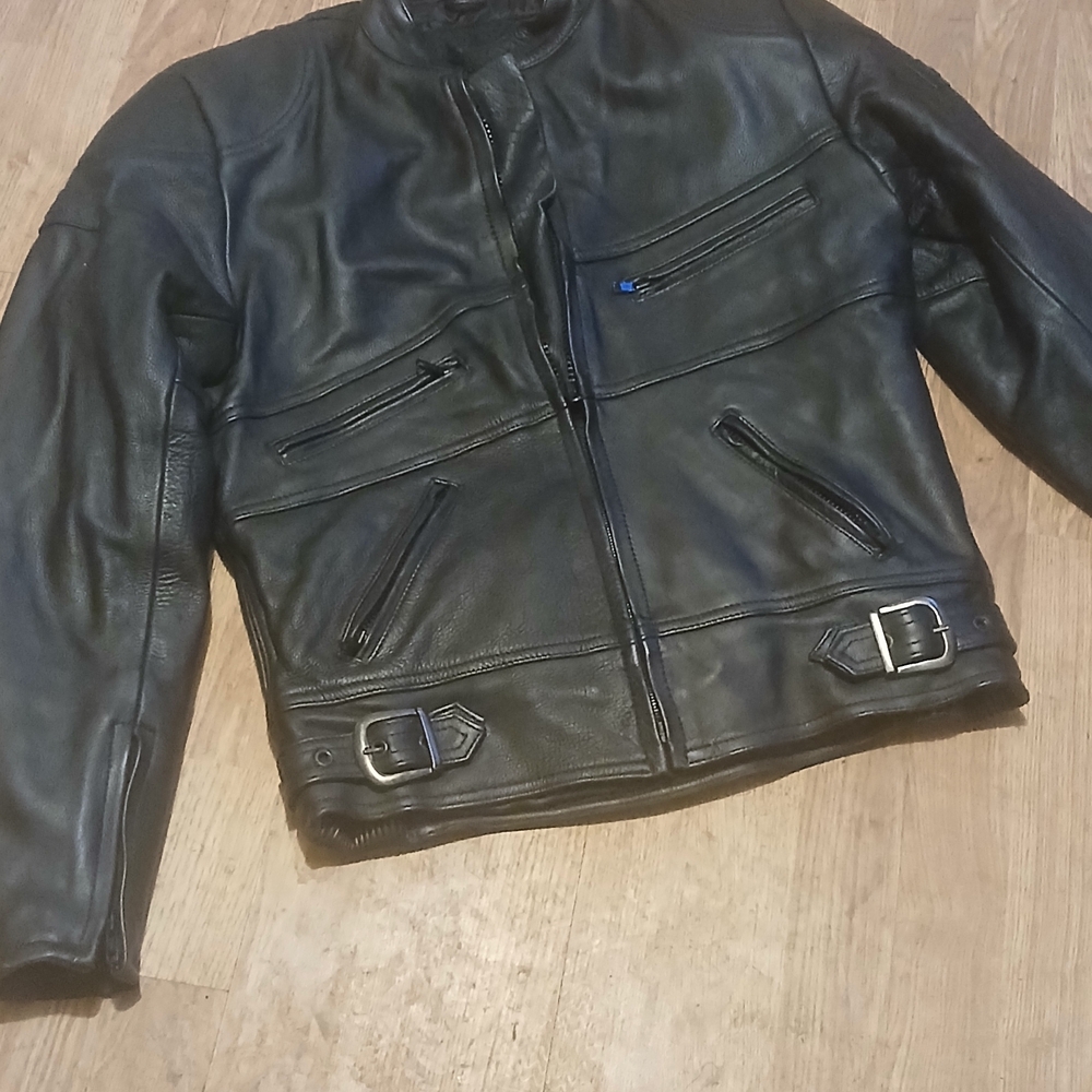 Belstaff Black Leather Jacket